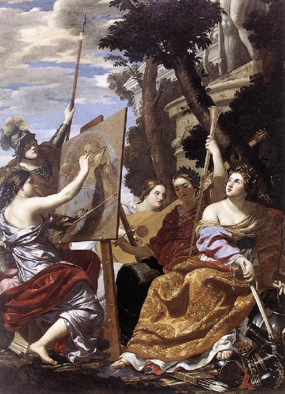 Simon Vouet Allegory of Peace China oil painting art